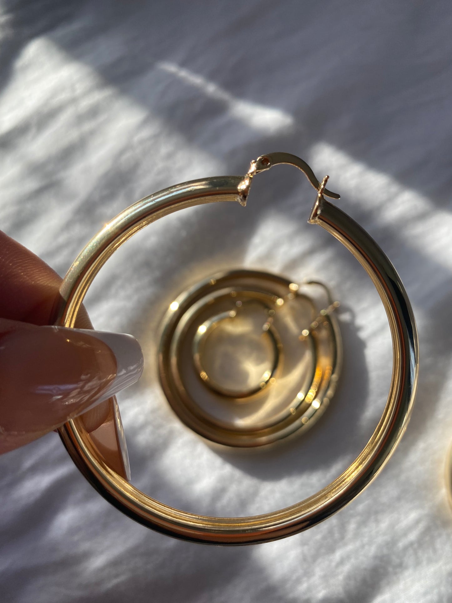 Penelope Large Hoops