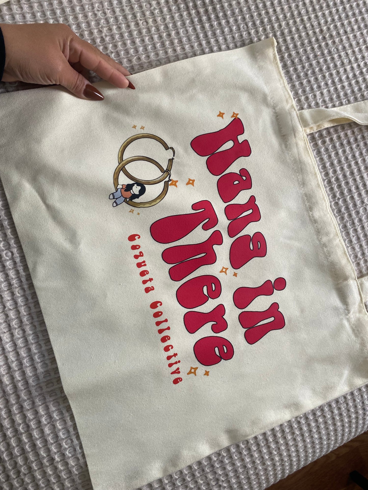 Hang in there Tote