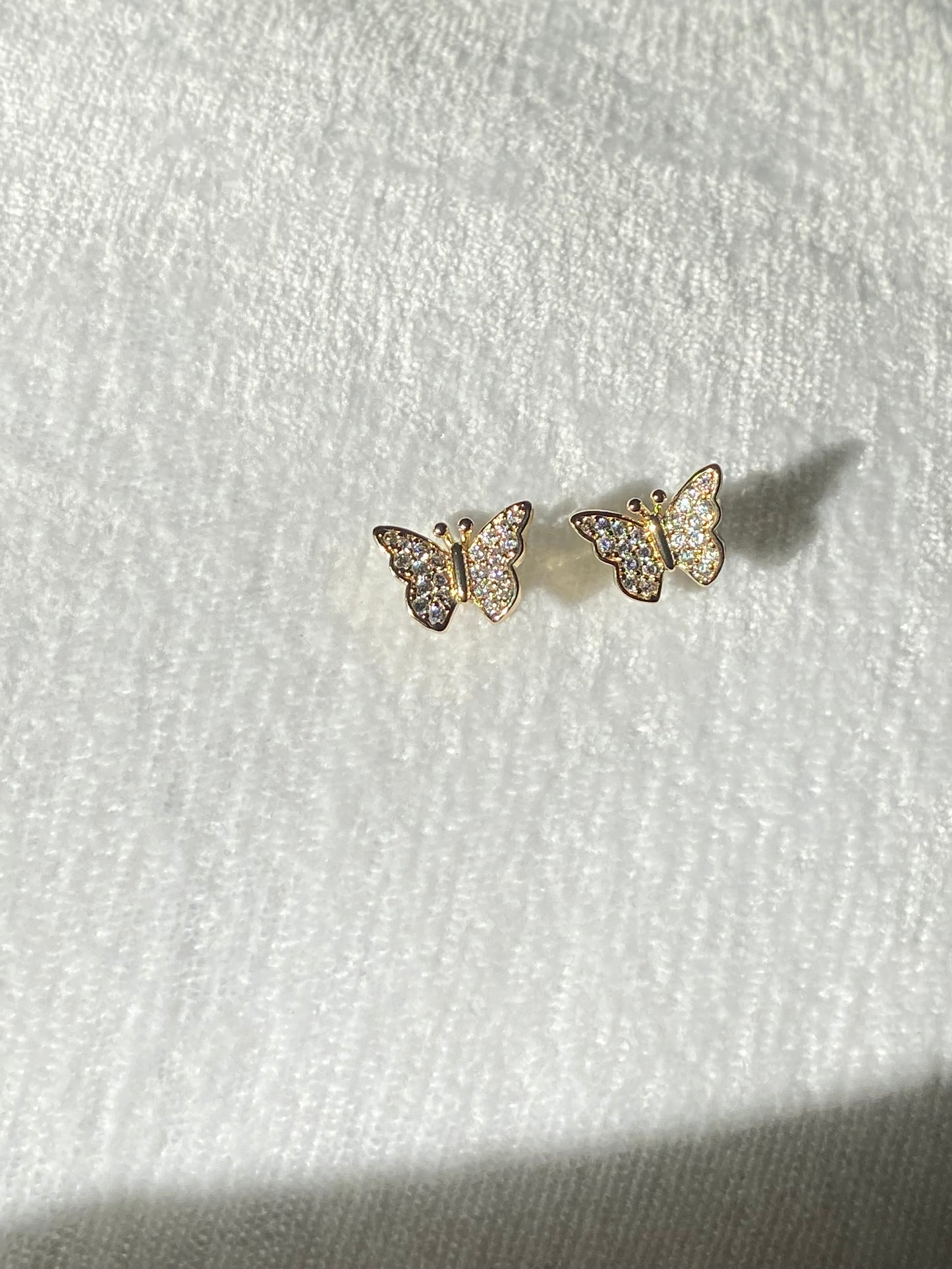 Becca Butterfly Earring Studs