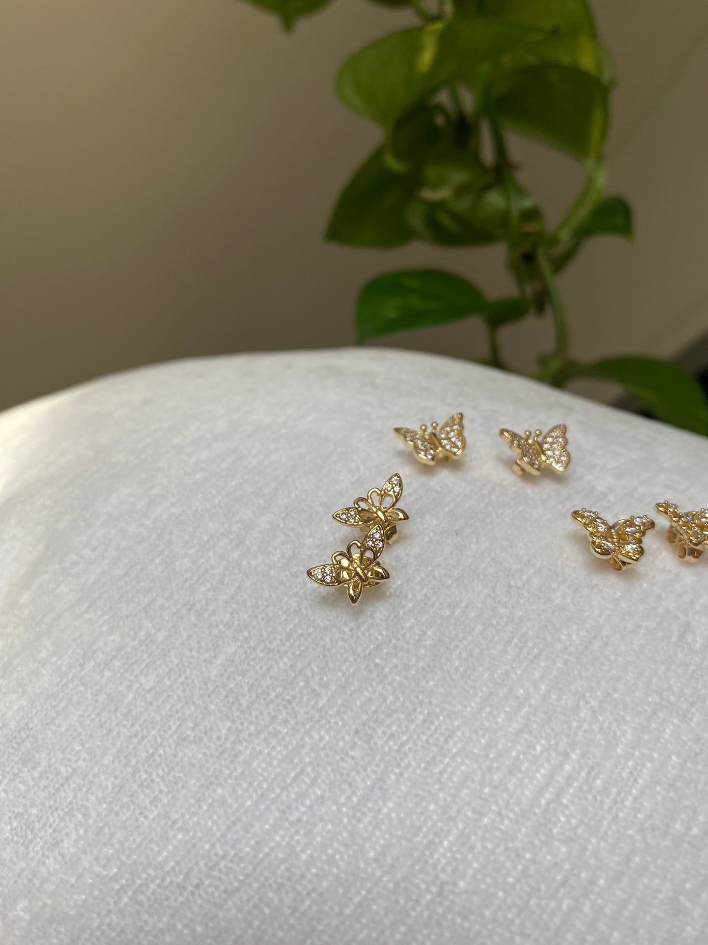 Bella Butterfly Stud Earrings