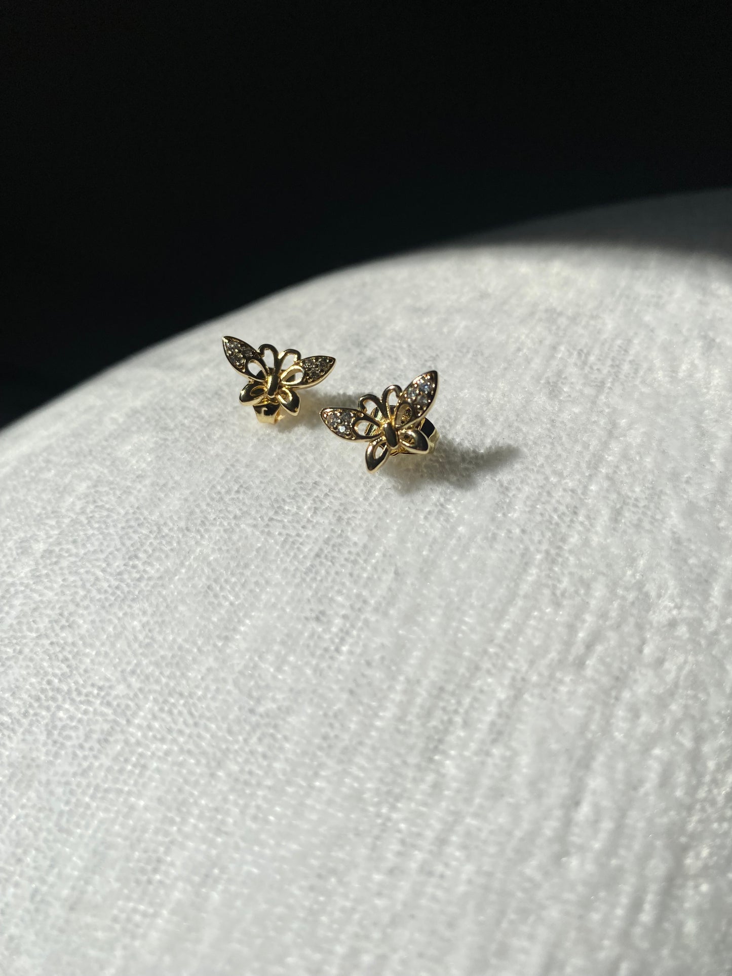 Bella Butterfly Stud Earrings