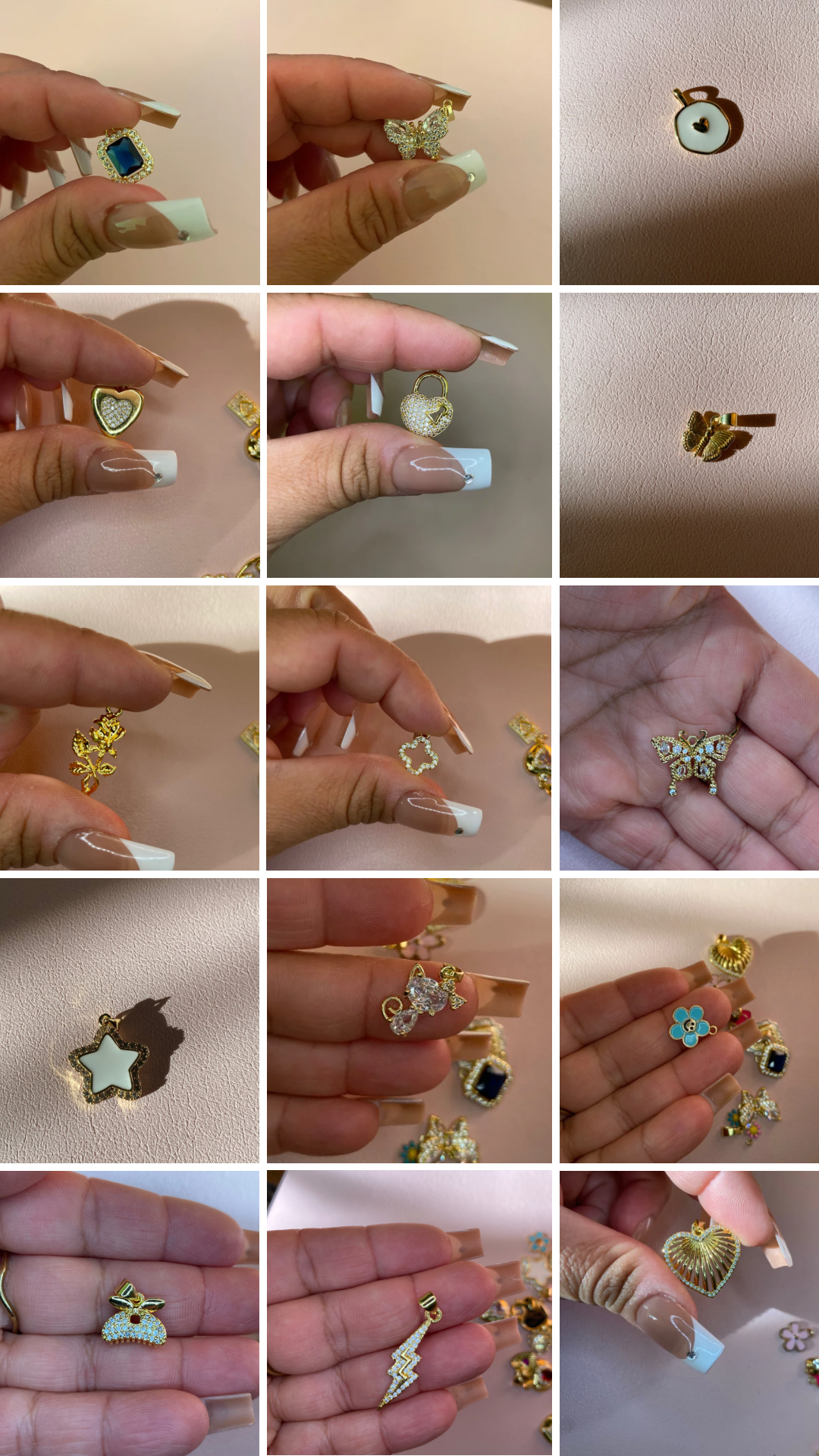 9 Charm Custom Necklace