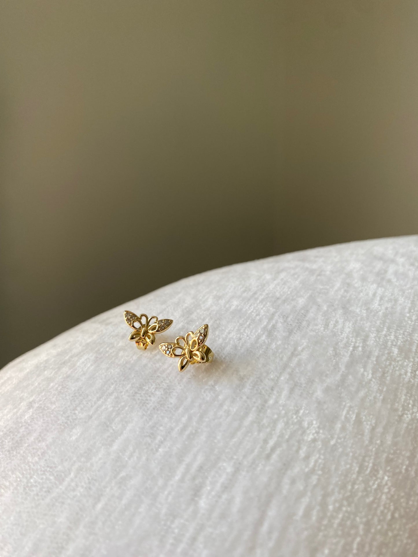 Bella Butterfly Stud Earrings