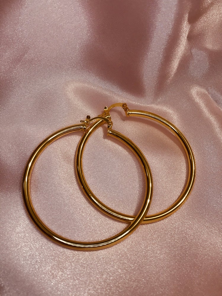 ERIKA Gold Hoops