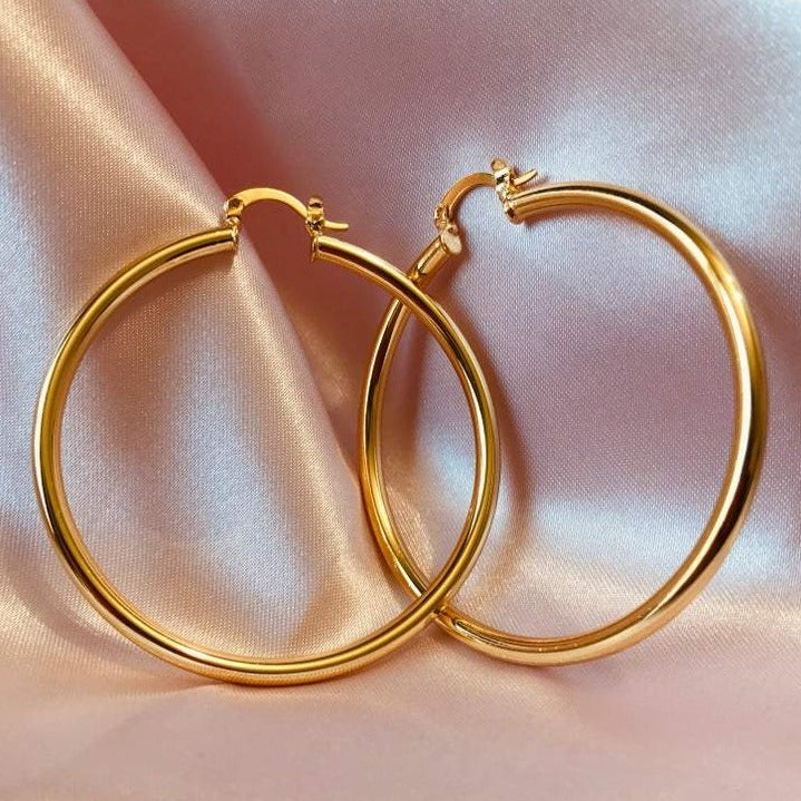 ERIKA Gold Hoops