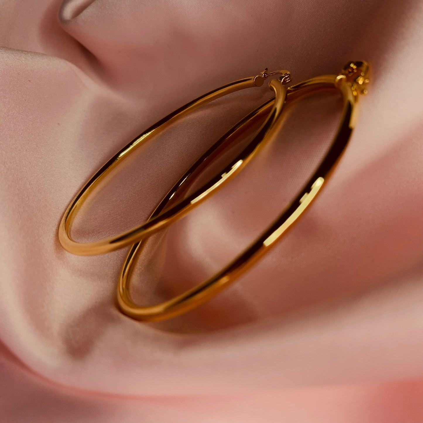 Catalina 18K Gold Filled Hoops