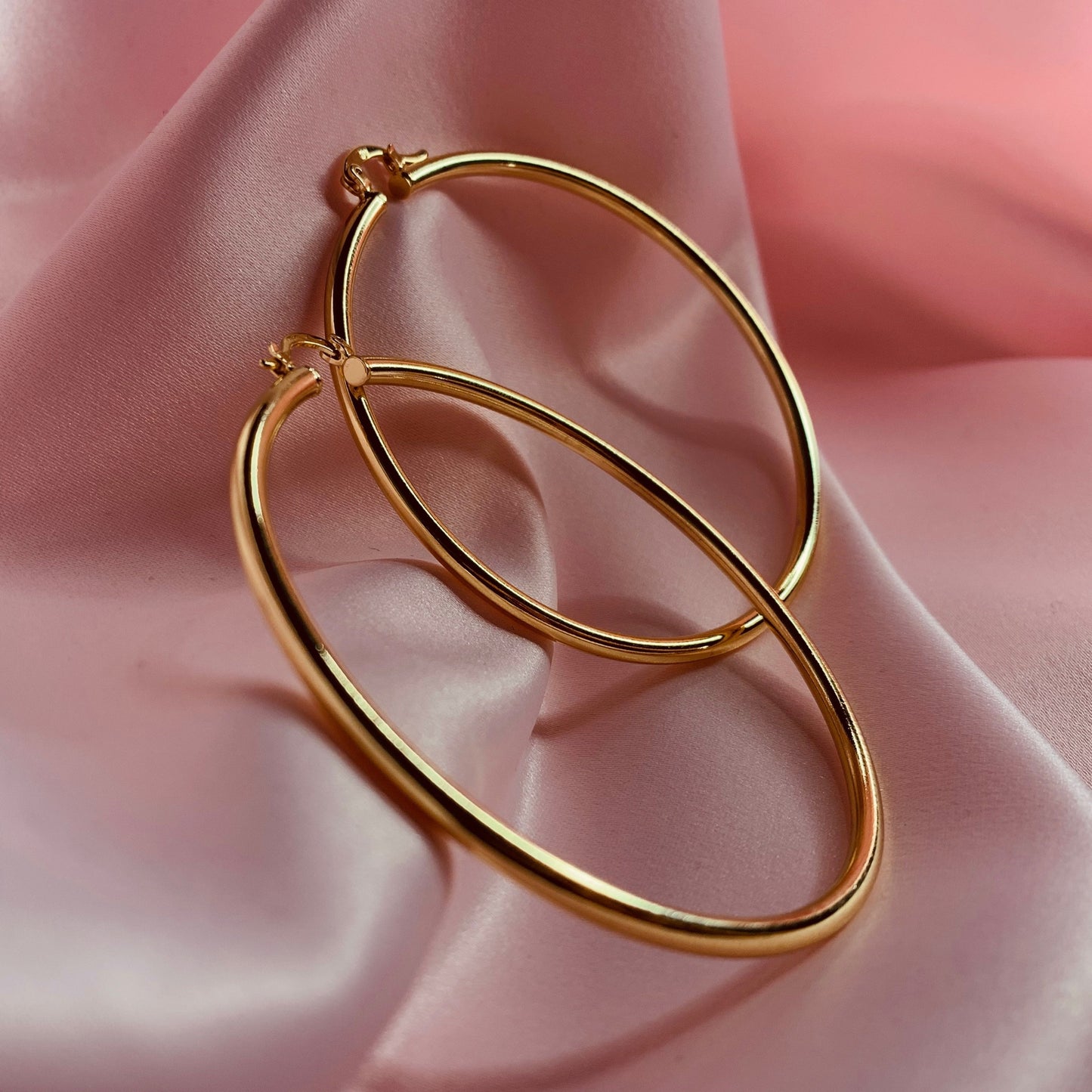 Catalina 18K Gold Filled Hoops