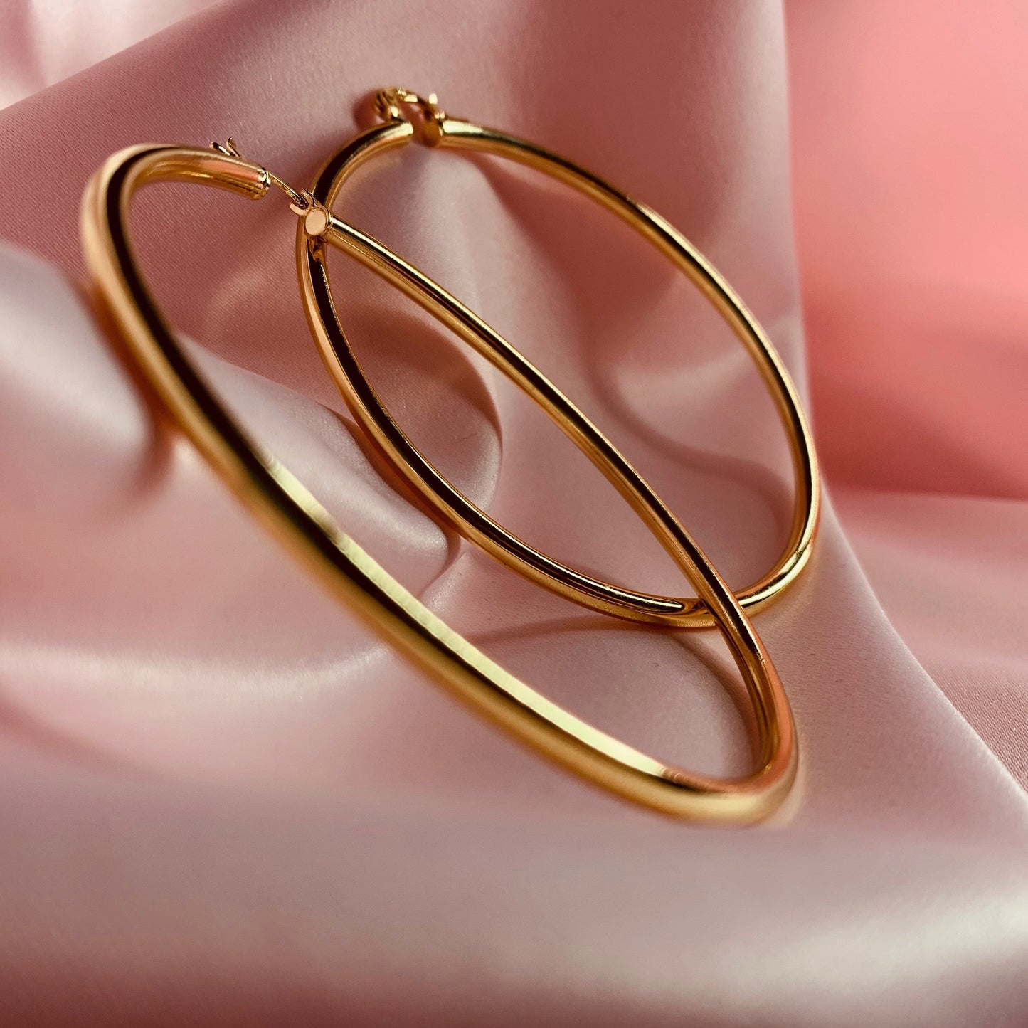 Catalina 18K Gold Filled Hoops