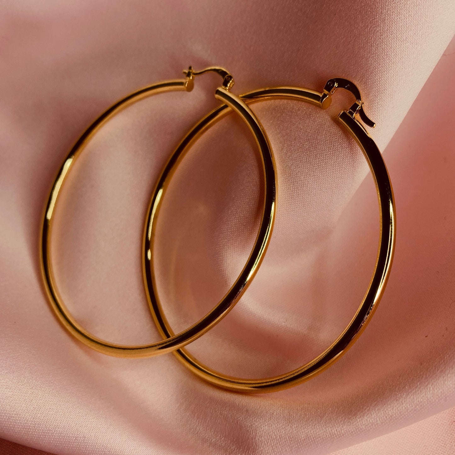 Catalina 18K Gold Filled Hoops